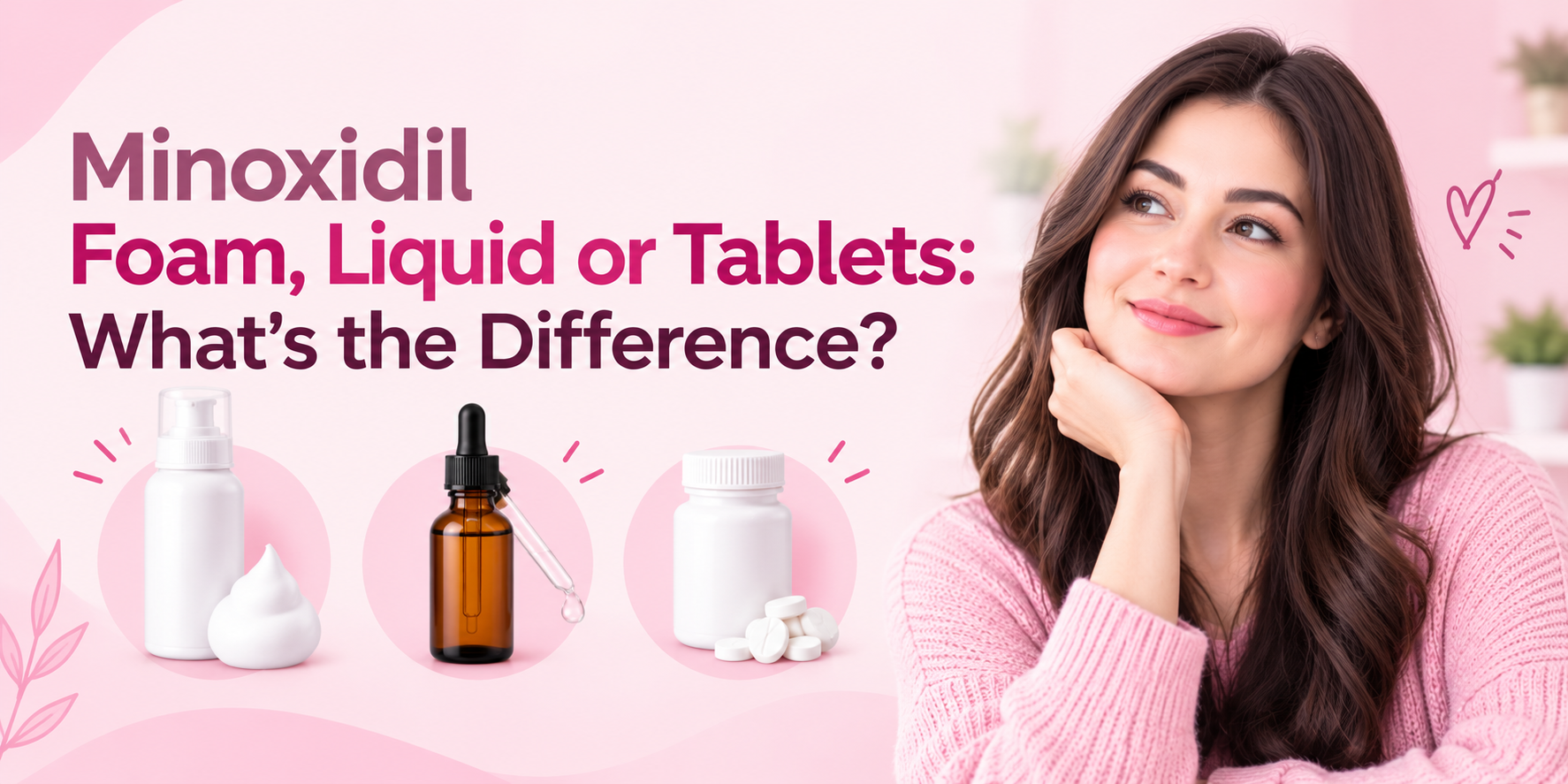 Minoxidil Foam, Liquid or Tablets: What's the Difference?