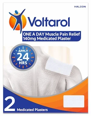 Voltarol Heat Plasters Non Medicated Pain Relief - 2 Plaster Patches