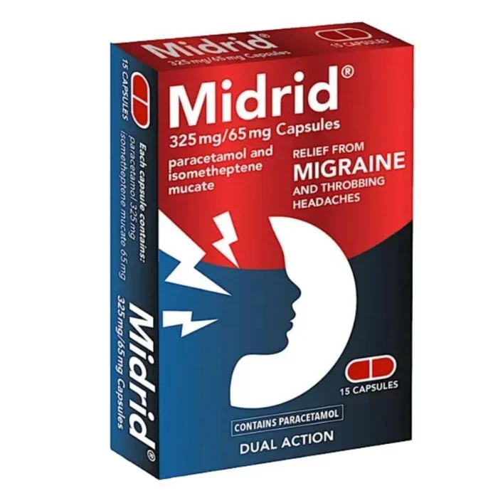 Midrid 15 Capsules for Migraine
