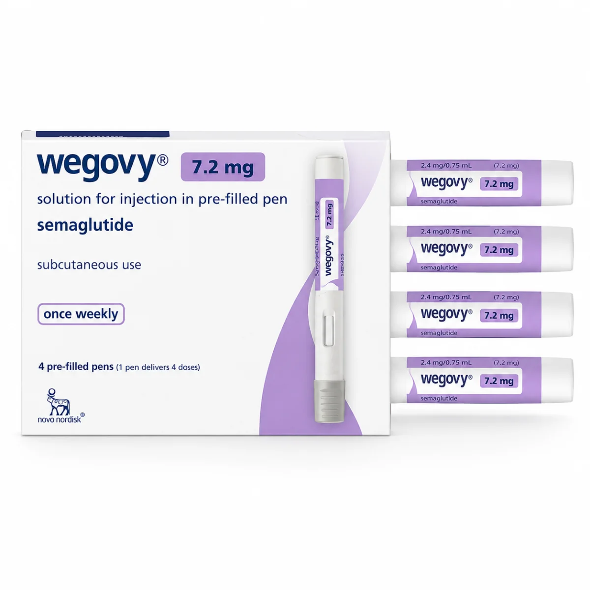 Wegovy Weight Loss Injection 7.2mg Pen