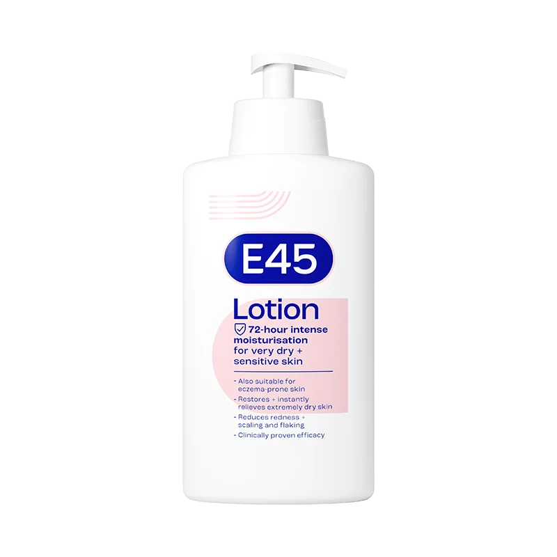 E45 Lotion 72 hour intense moisturisation for sensitive skin - 500 ml