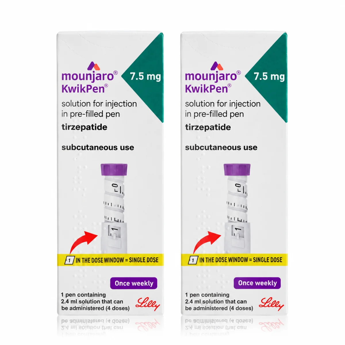 Mounjaro 7.5 mg & 7.5 mg Weight Loss Injection (Bundle)